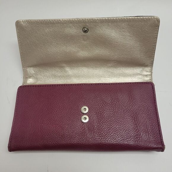 Nine West Plum & Gold Wallet - Picture 8 of 9